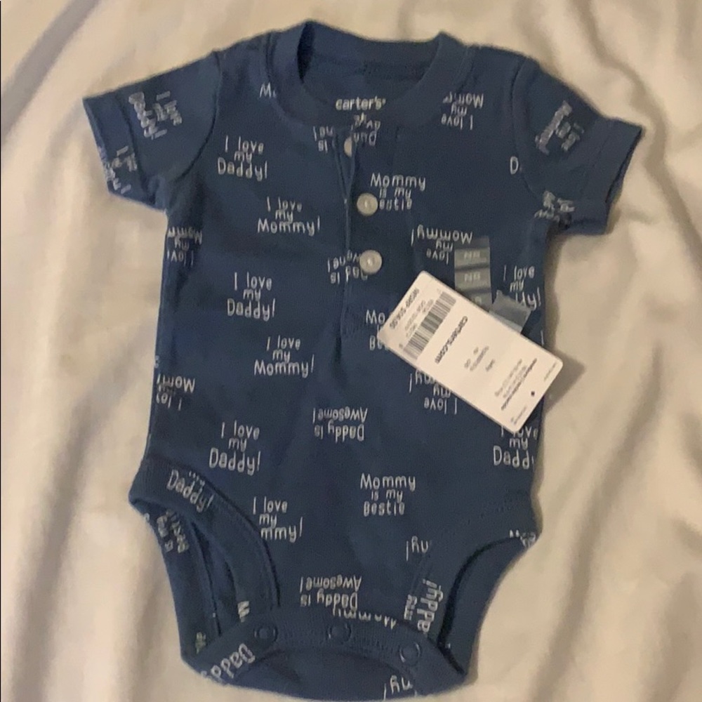 Carter’s boy onesie